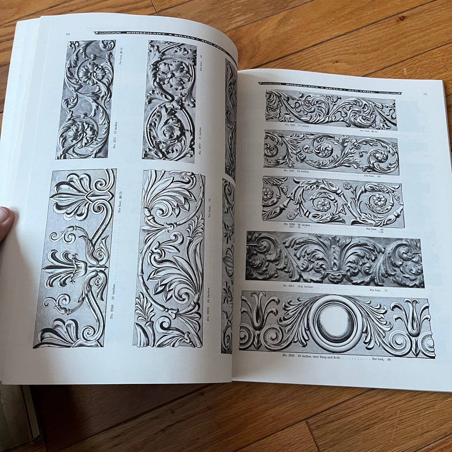 Vintage 1992 Ornamental Designs From Architectural Sheet Metal