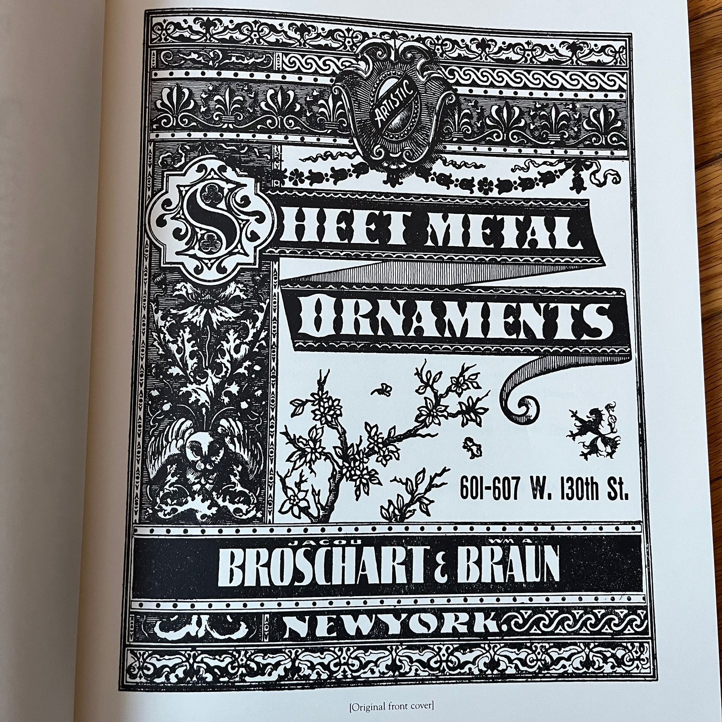 Vintage 1992 Ornamental Designs From Architectural Sheet Metal