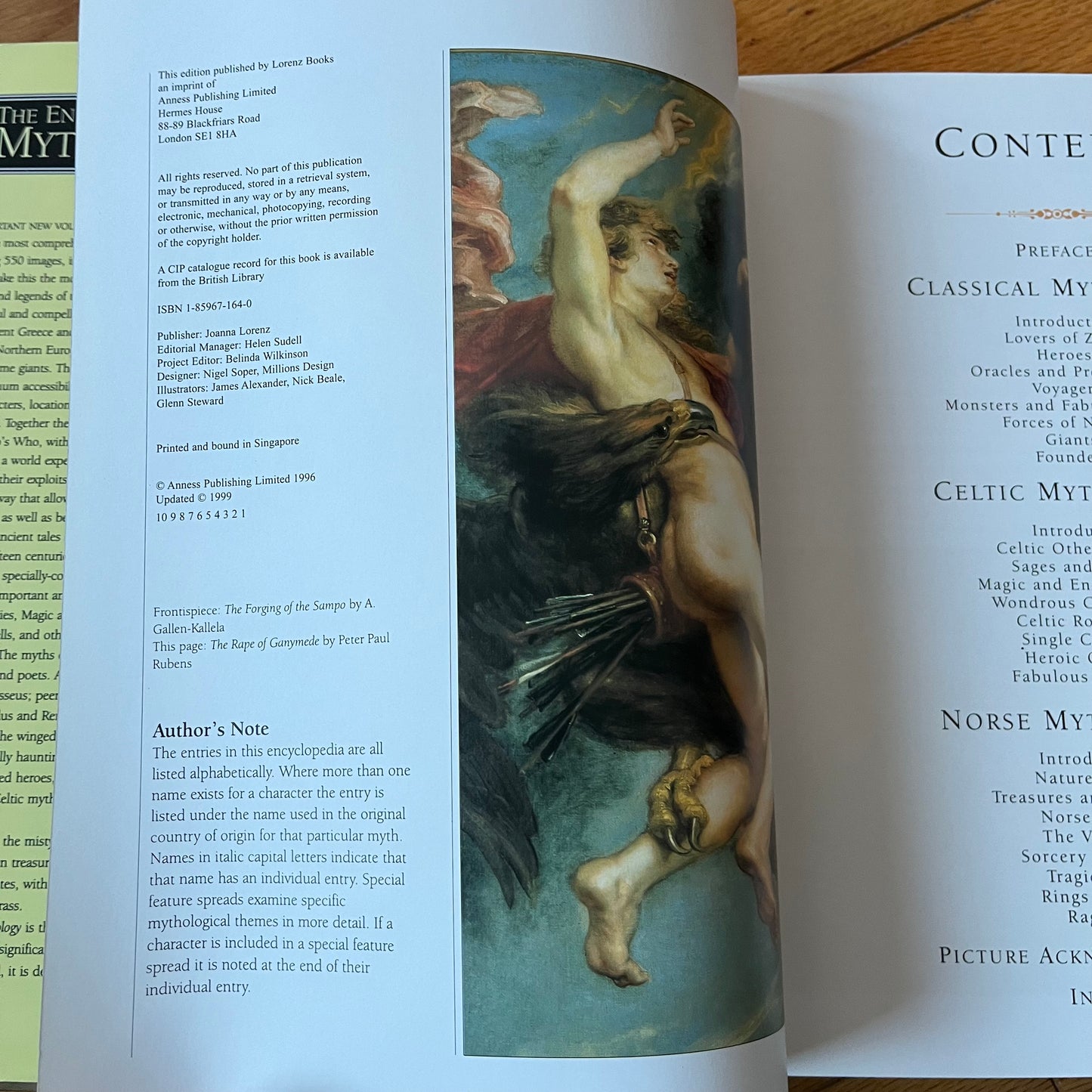 The Encyclopedia of Mythology by Arthur Cotterell