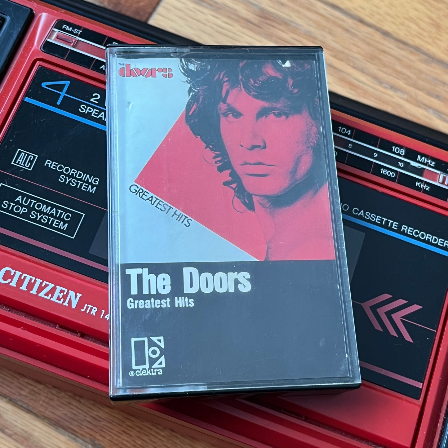 Vintage The Doors Greatest Hits Cassette Tape