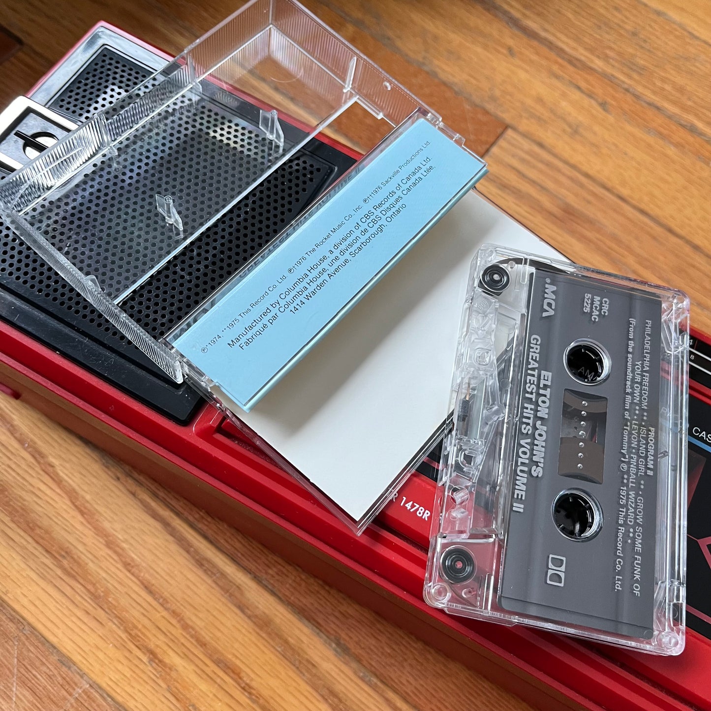 Vintage 1975 Elton John's Greatest Hits Volume II Cassette Tape