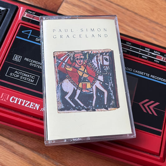 Vintage 1986 Paul Simon Graceland Cassette Tape