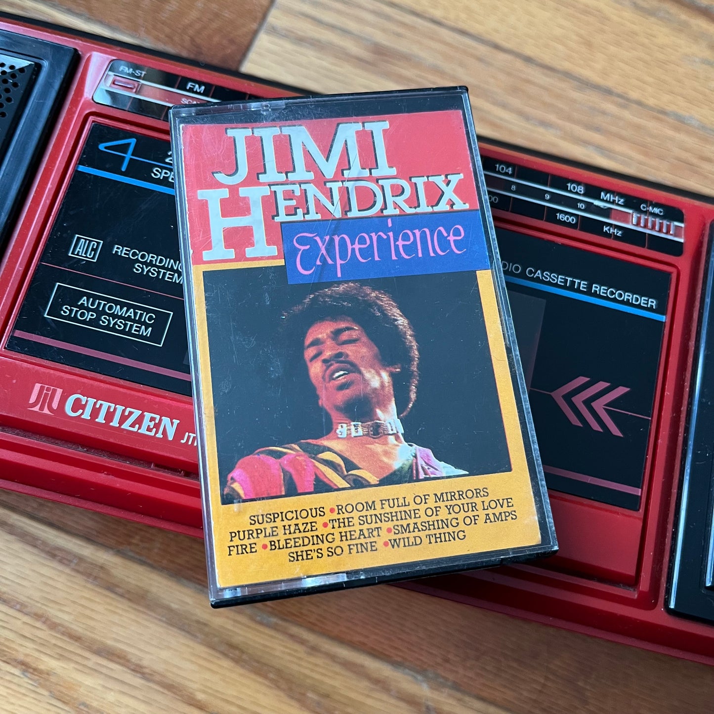 Vintage Jimi Hendrix Experience Cassette Tape