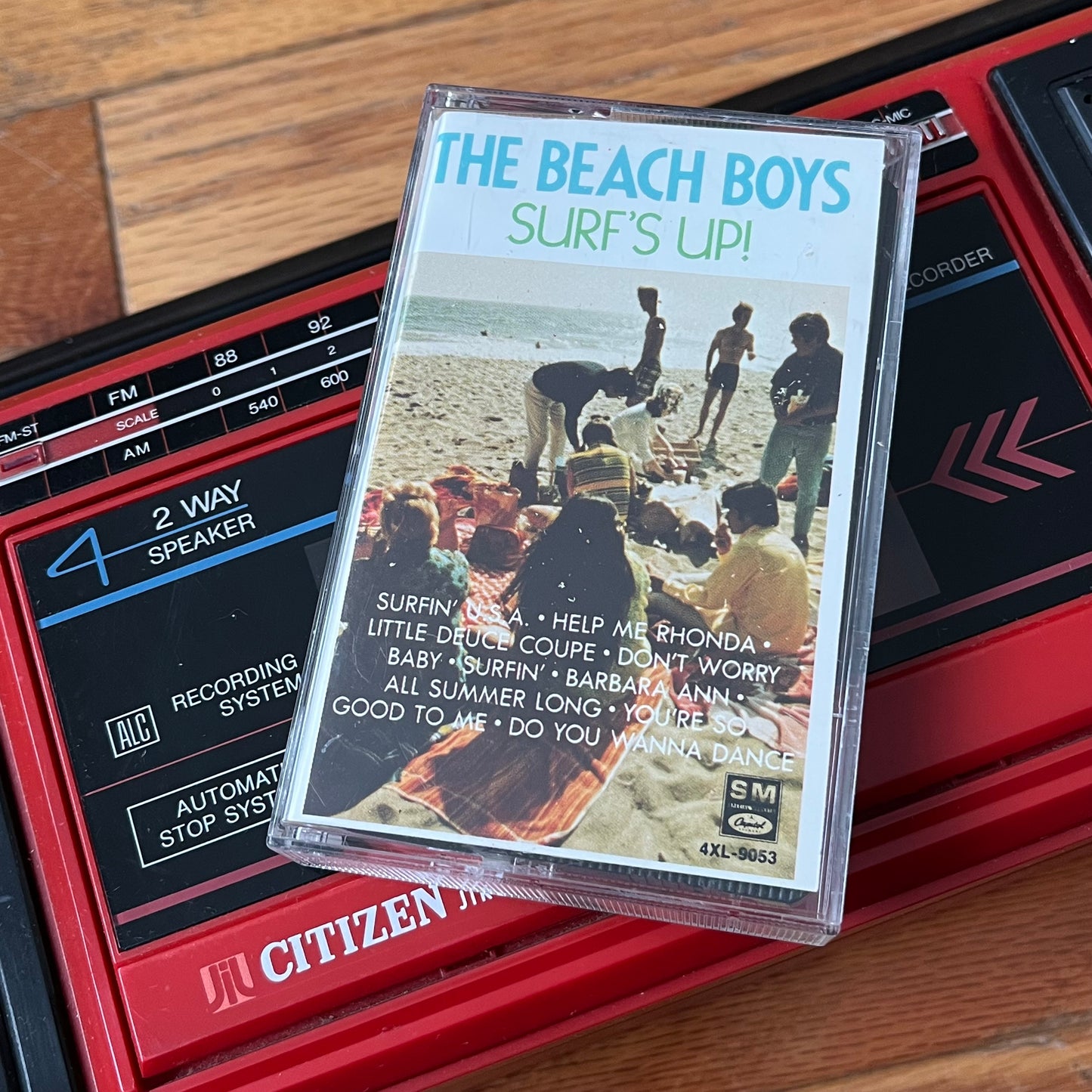 Vintage 1984 The Beach Boys Surf's Up! Cassette Tape
