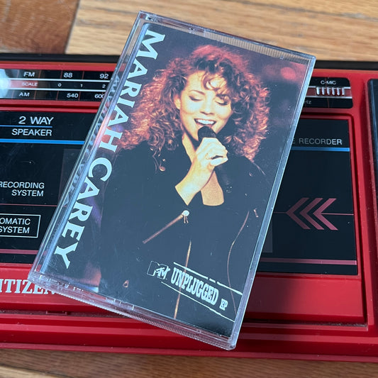 Vintage 1992 Mariah Carey MTV Unplugged Cassette Tape
