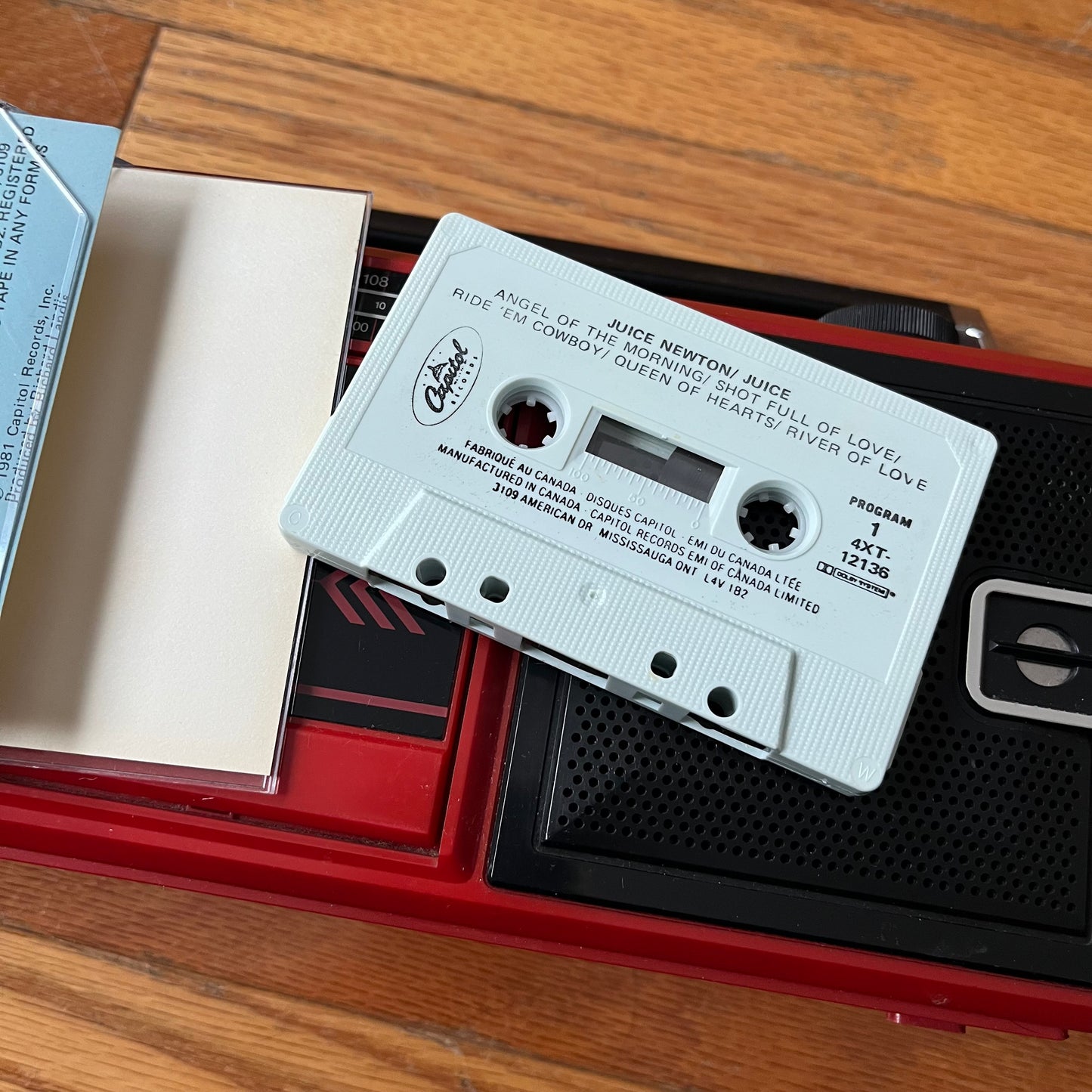 Vintage 1981 Juice Newton Juice Cassette Tape