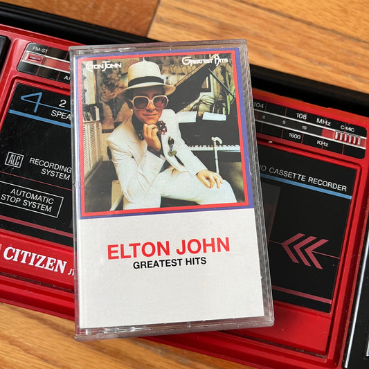 Vintage 1974 Elton John's Greatest Hits Cassette Tape