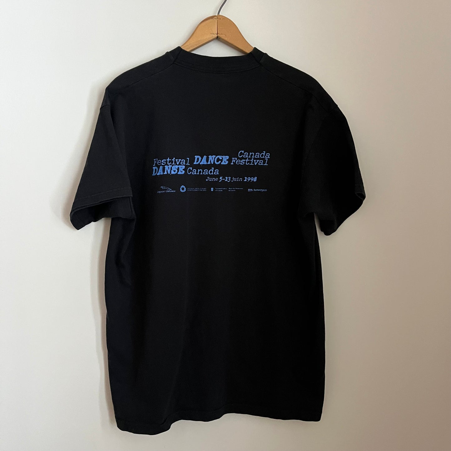 Vintage 1998 Canada Dance / Danse Festival Graphic Tee Shirt