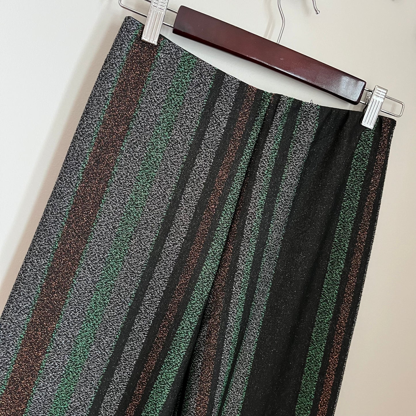 Luna Allegra Vertical Stripe Sparkly Pants