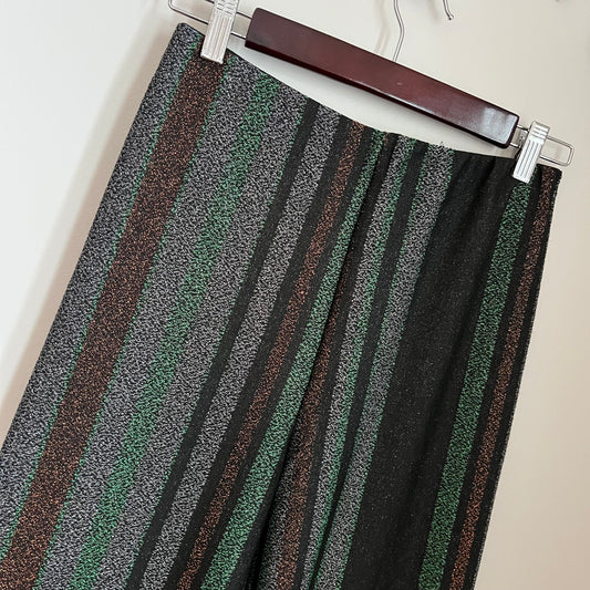 Luna Allegra Vertical Stripe Sparkly Pants