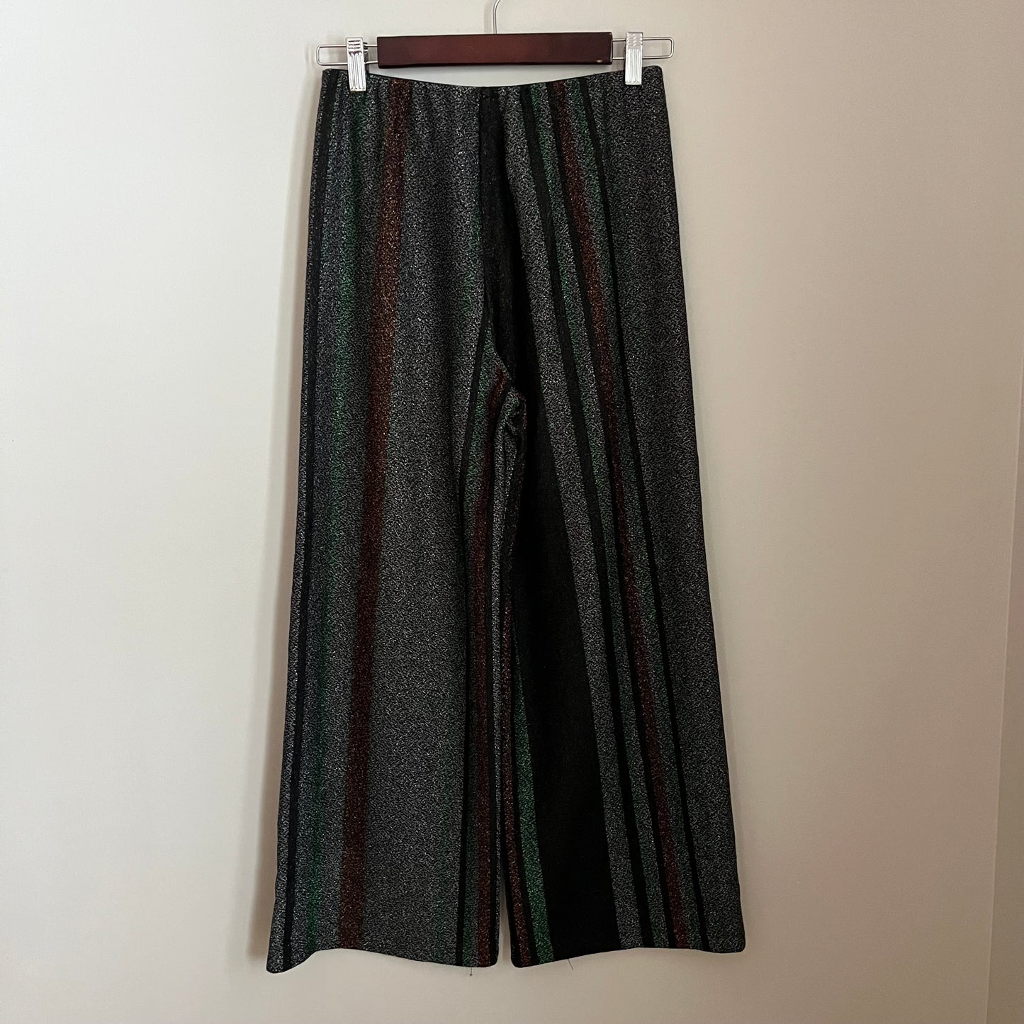 Luna Allegra Vertical Stripe Sparkly Pants