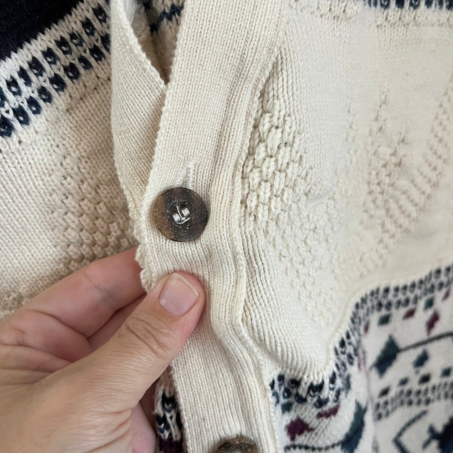 Vintage TT&Co Sport Cotton Knit Vest XL