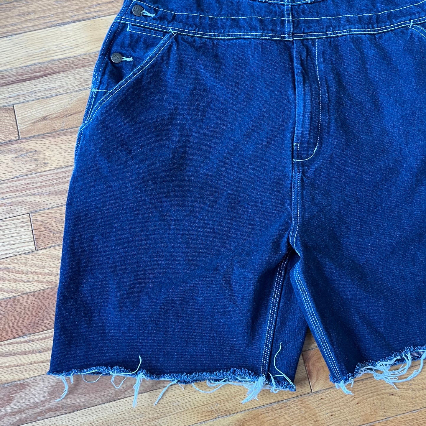 Vintage USA Works Overall Shorts