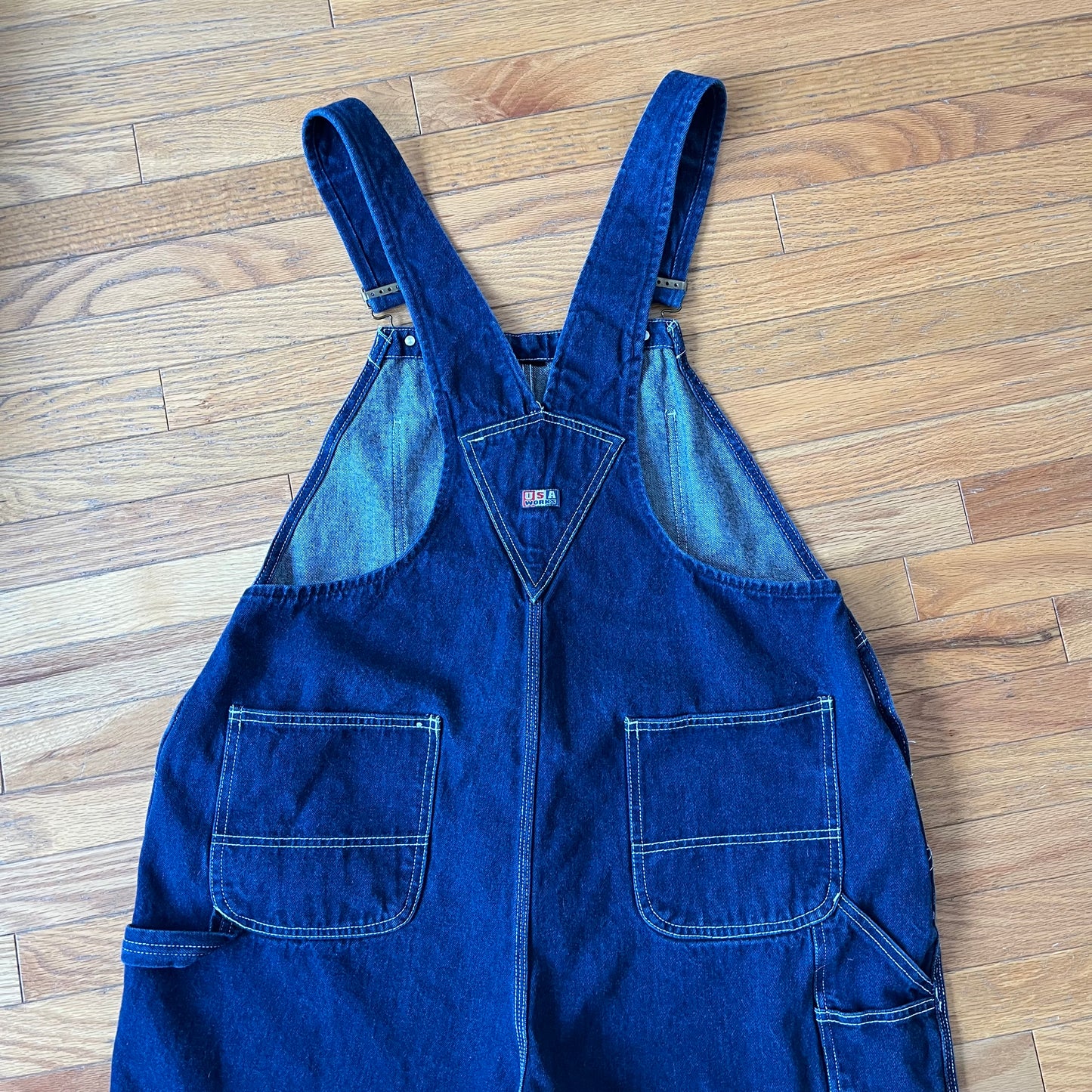 Vintage USA Works Overall Shorts