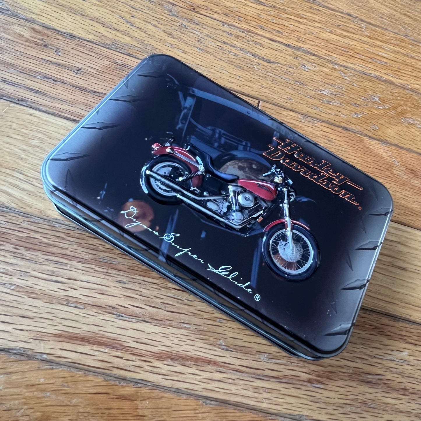 Vintage 1999 Harley Davidson Playing Card Set of Decks in Tin NIP