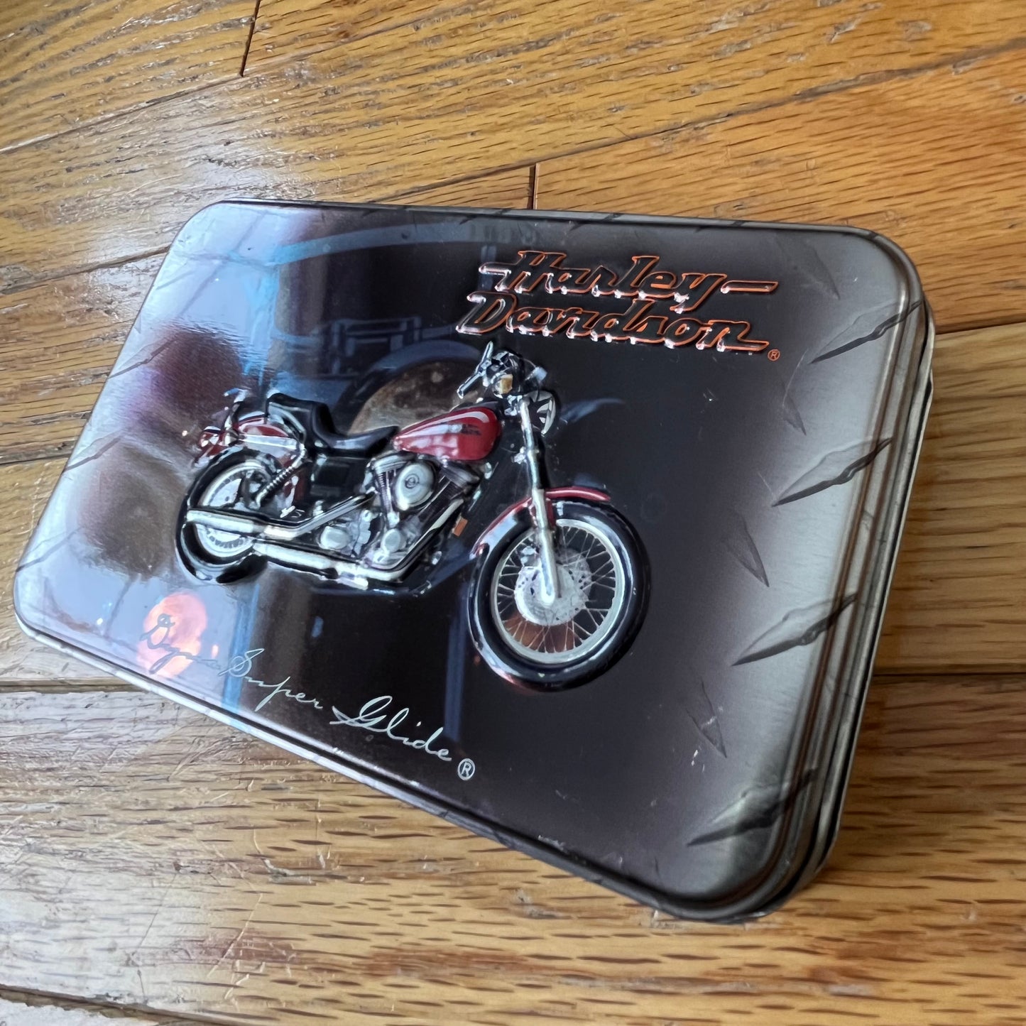 Vintage 1999 Harley Davidson Playing Card Set of Decks in Tin NIP