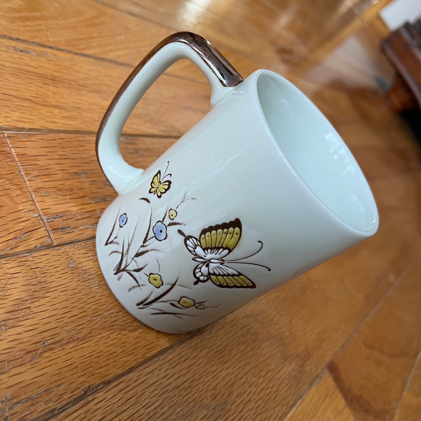 Vintage Otagiri Japan Butterfly Ceramic Mug