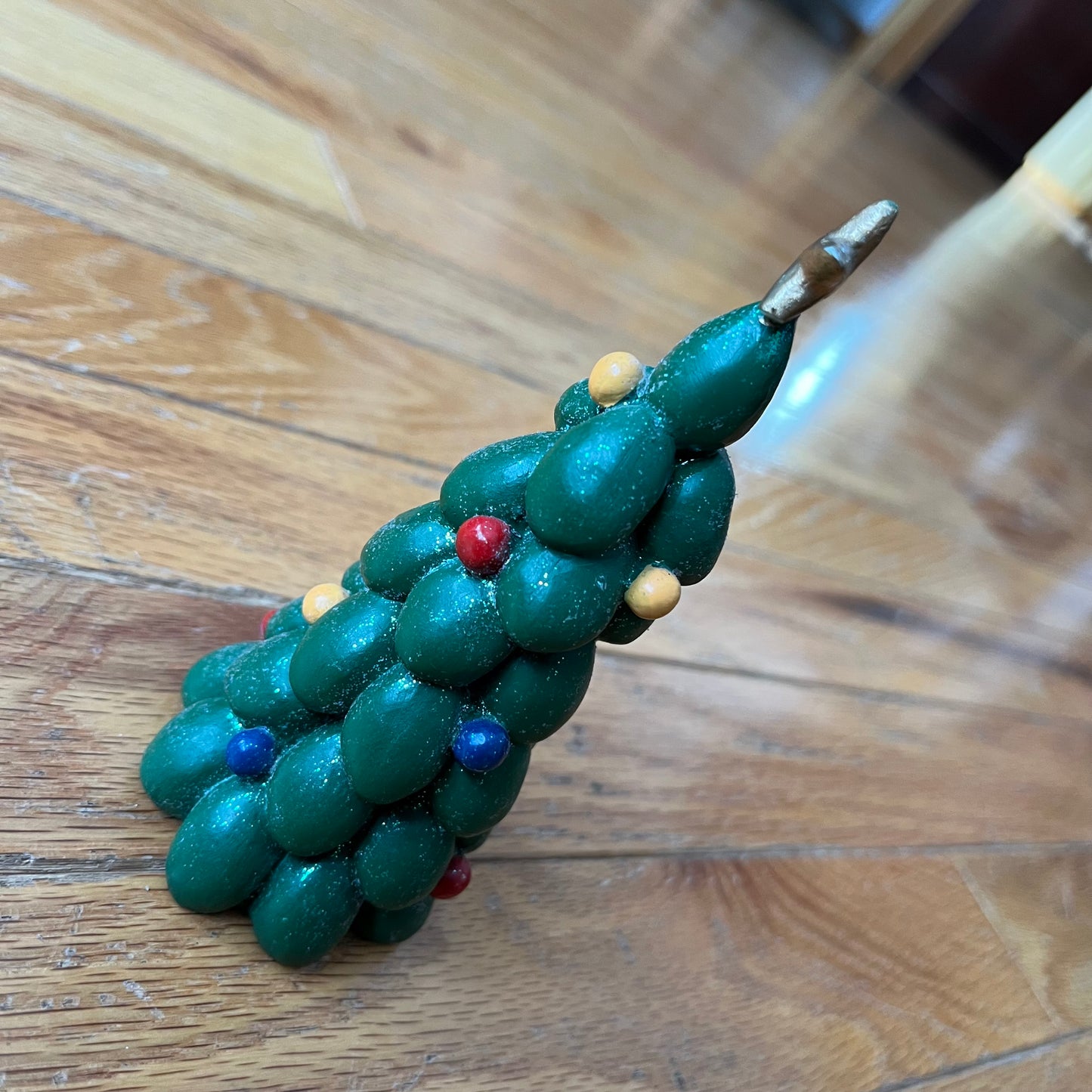 Handmade Clay Christmas Tree Figurine