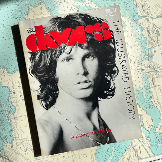 Vintage 1983 The Doors Illustrated History Book