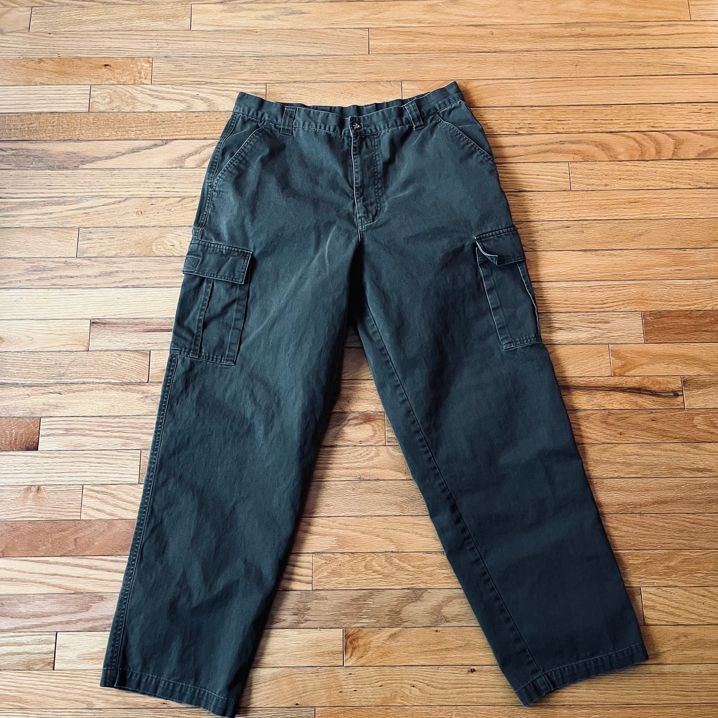 Vintage Blue Rodeo Khaki Green Cargo Pants