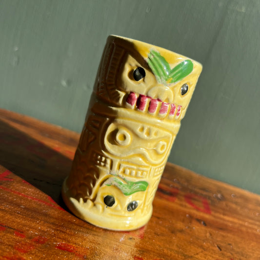 Vintage Ceramic Tiki Bar Salt Shaker