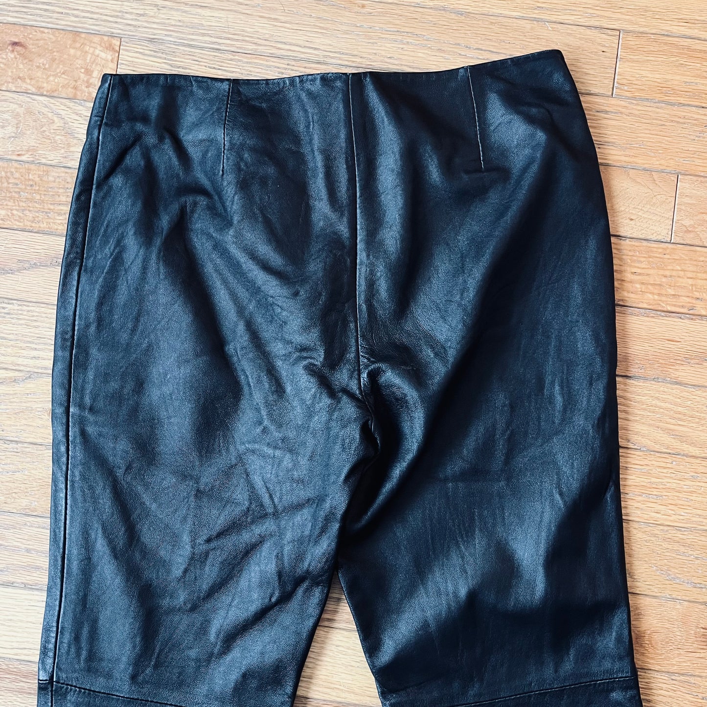 Vintage 00s I.N.C. Flared Leather Low Rise Pants