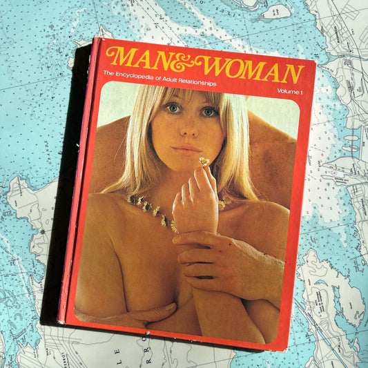 Vintage 70s Man & Woman Encyclopedia of Adult Relationships
