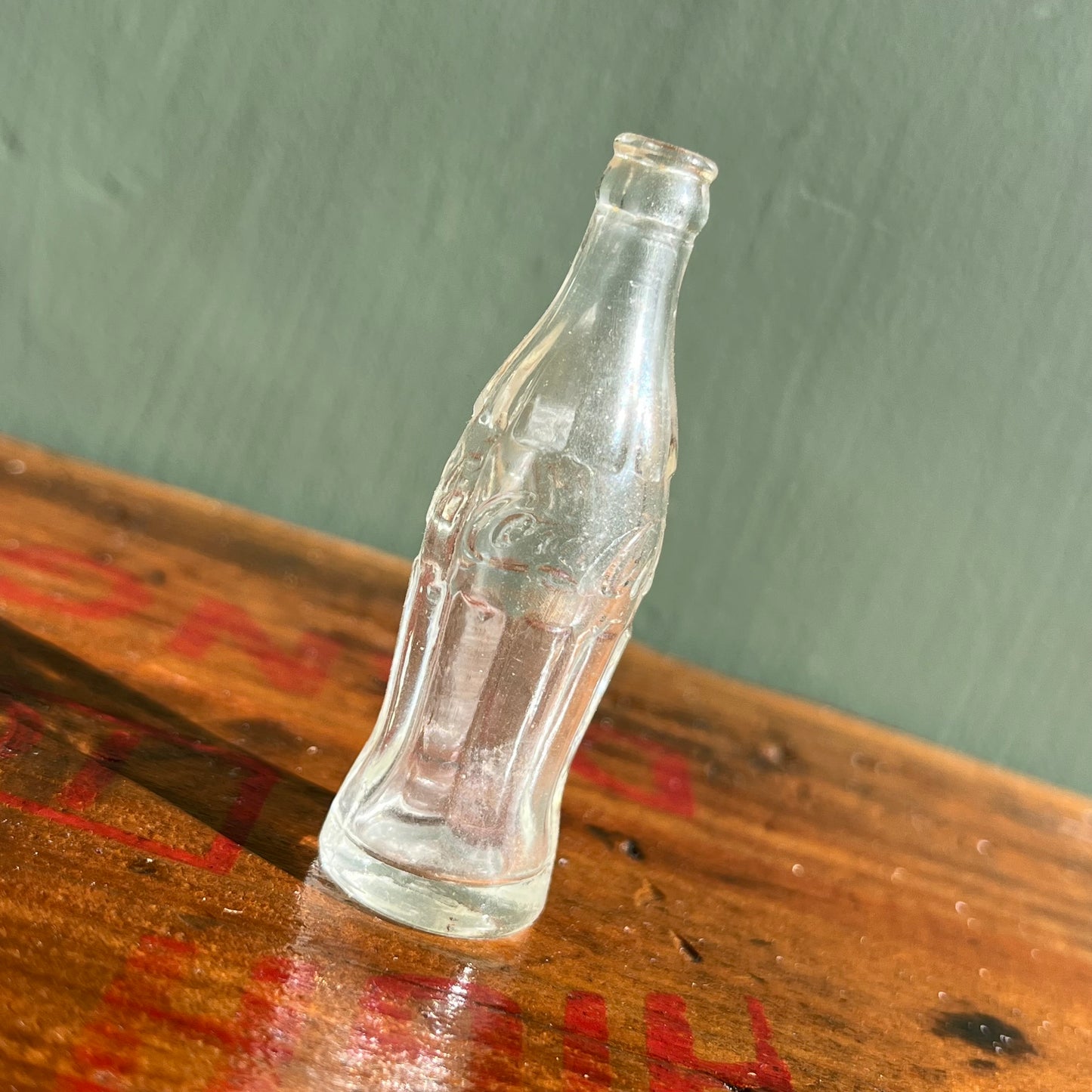 Vintage Miniature Glass Coke Coca-Cola Bottle