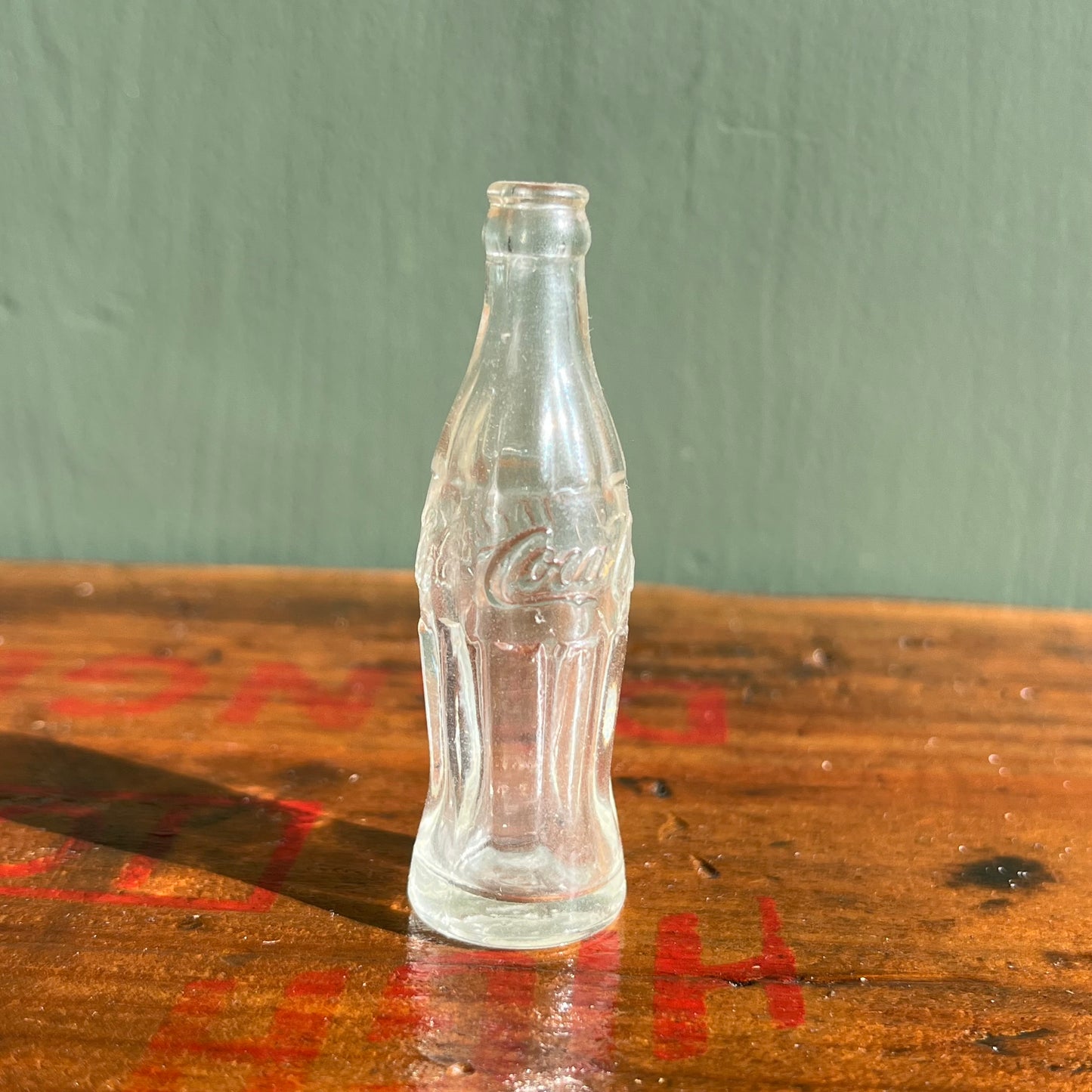 Vintage Miniature Glass Coke Coca-Cola Bottle