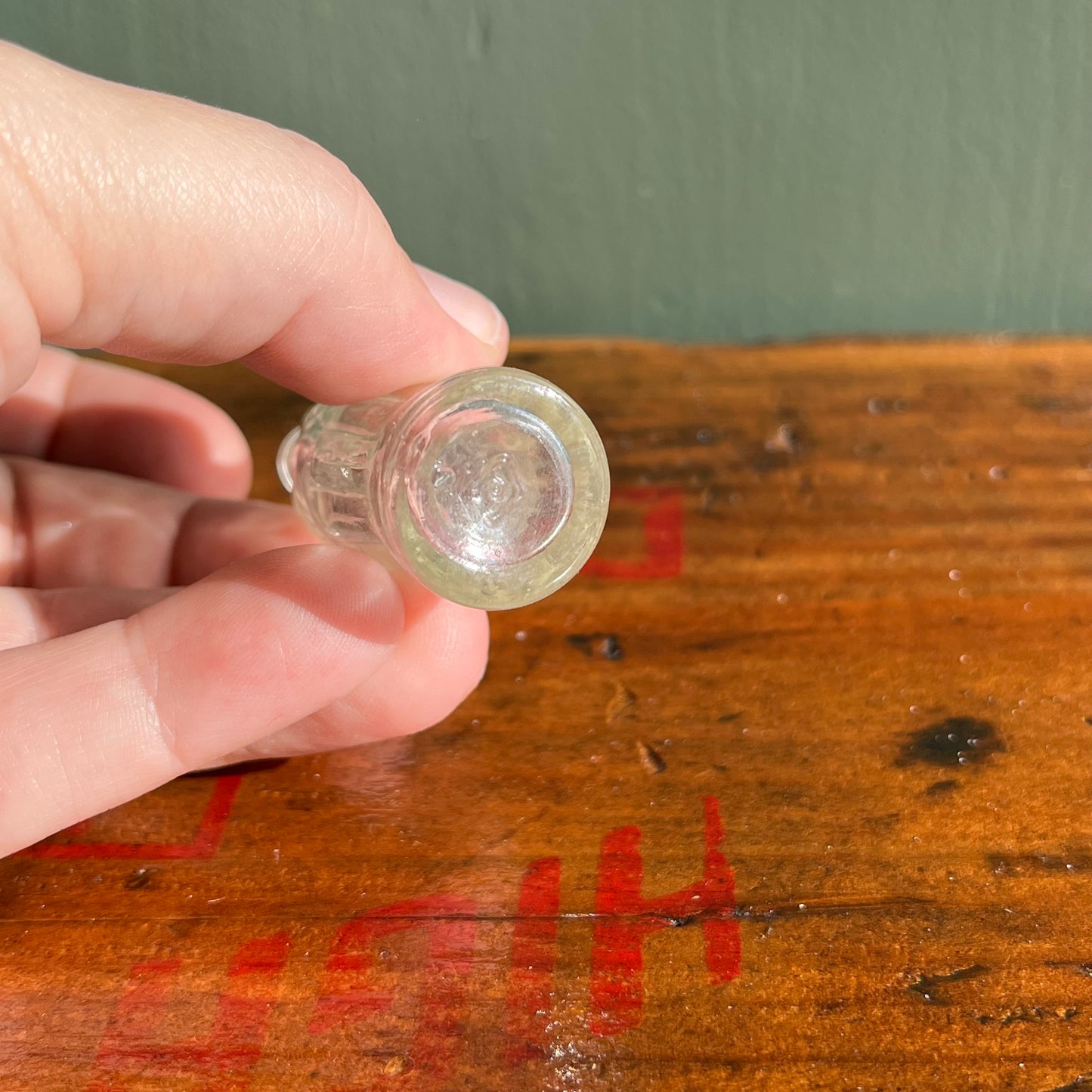 Vintage Miniature Glass Coke Coca-Cola Bottle