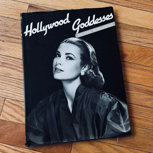 Vintage 1989 Hollywood Goddesses Michael Moellering Hardcover Book