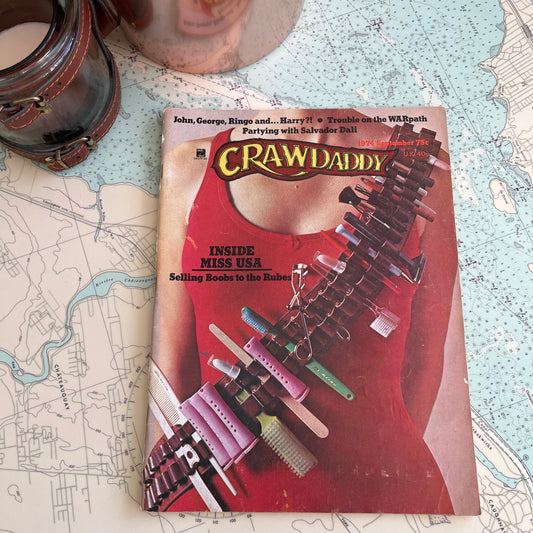 Vintage September 1974 Crawdaddy Magazine