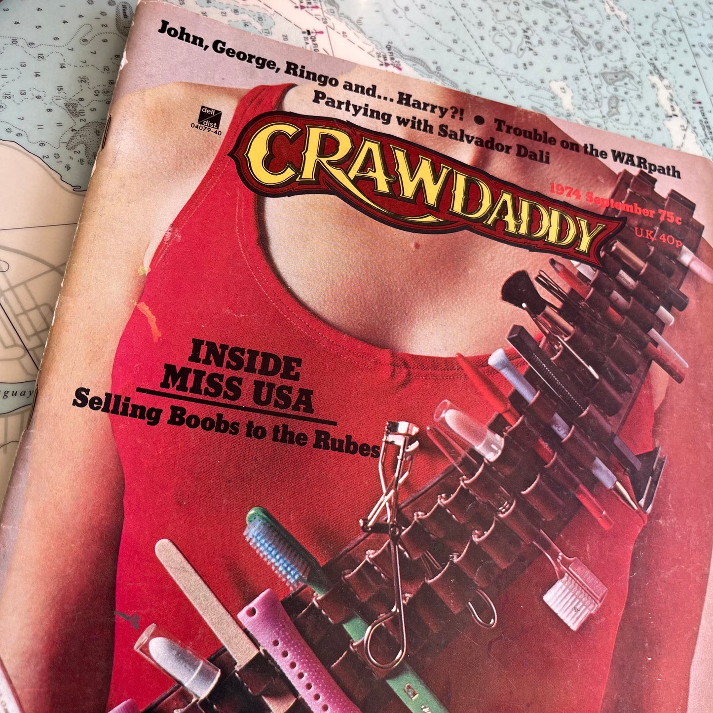 Vintage September 1974 Crawdaddy Magazine