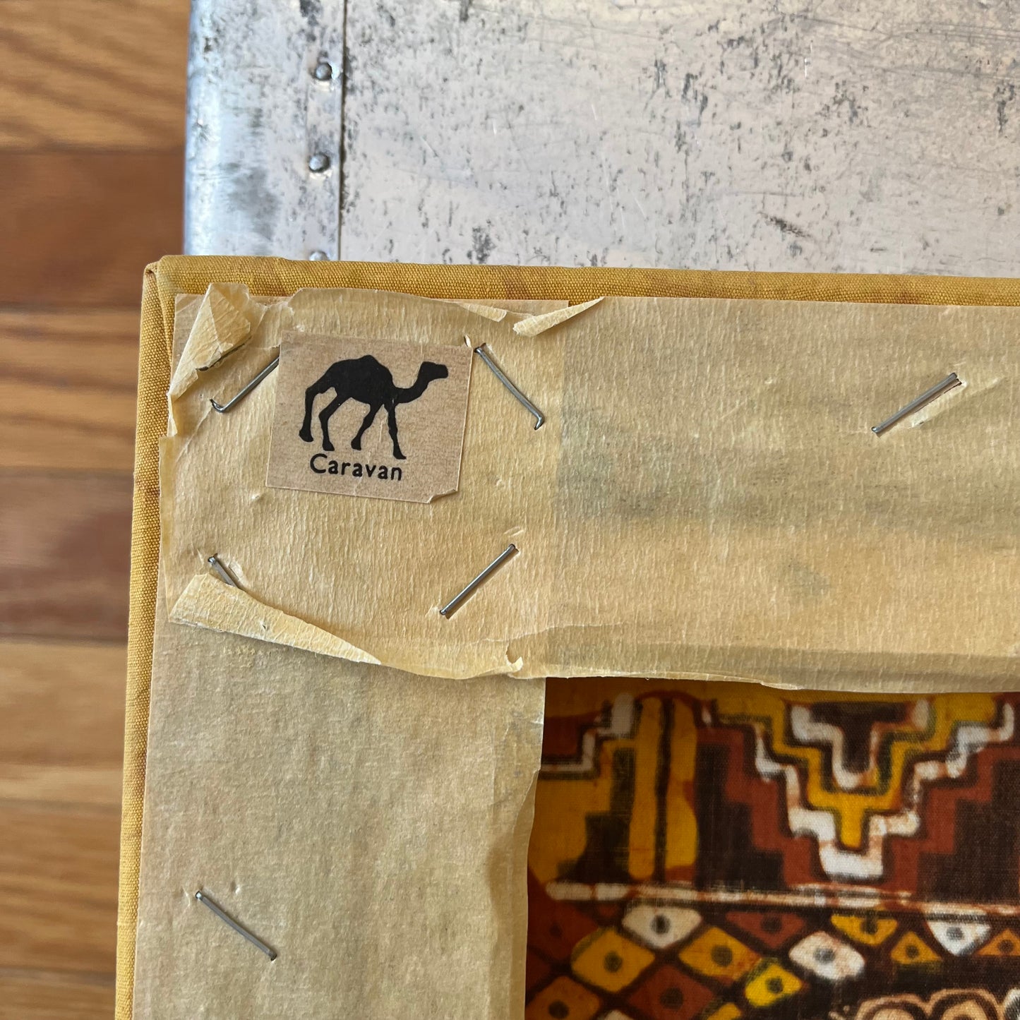 Vintage Batik Covered Women Artwork