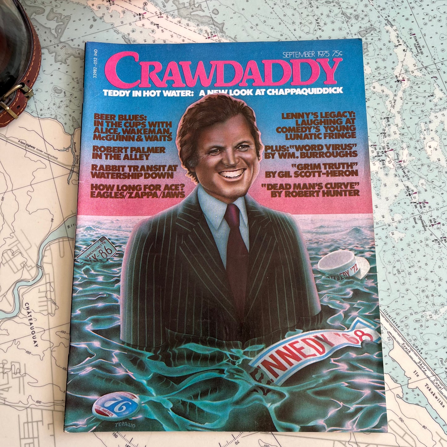 Vintage September 1975 Crawdaddy Magazine