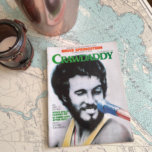 Vintage October 1975 Crawdaddy Magazine