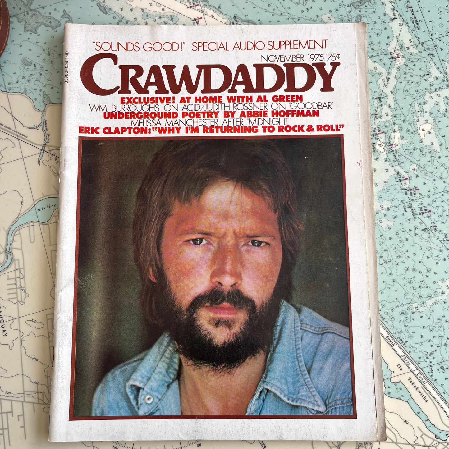 Vintage November 1975 Crawdaddy Magazine