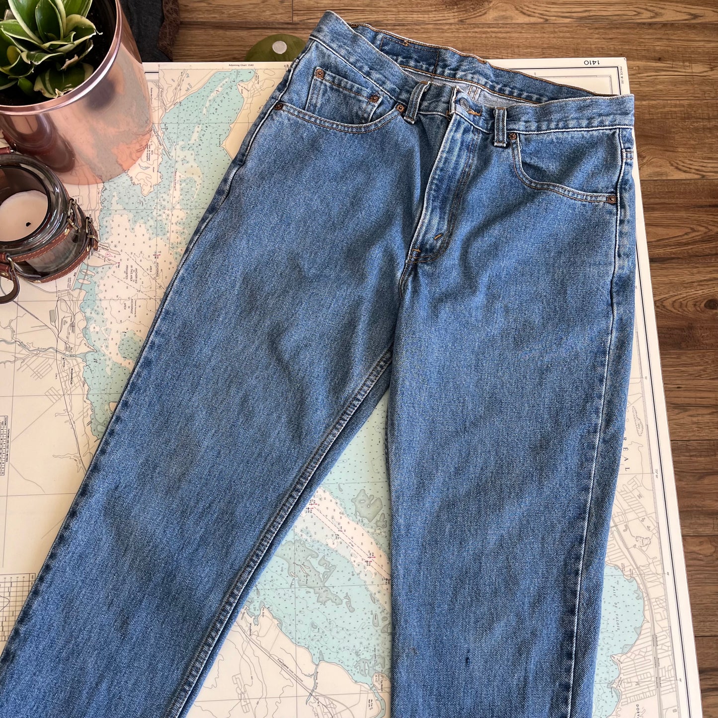 Vintage Levi's 512 Slim Taper Jeans 33 x 30