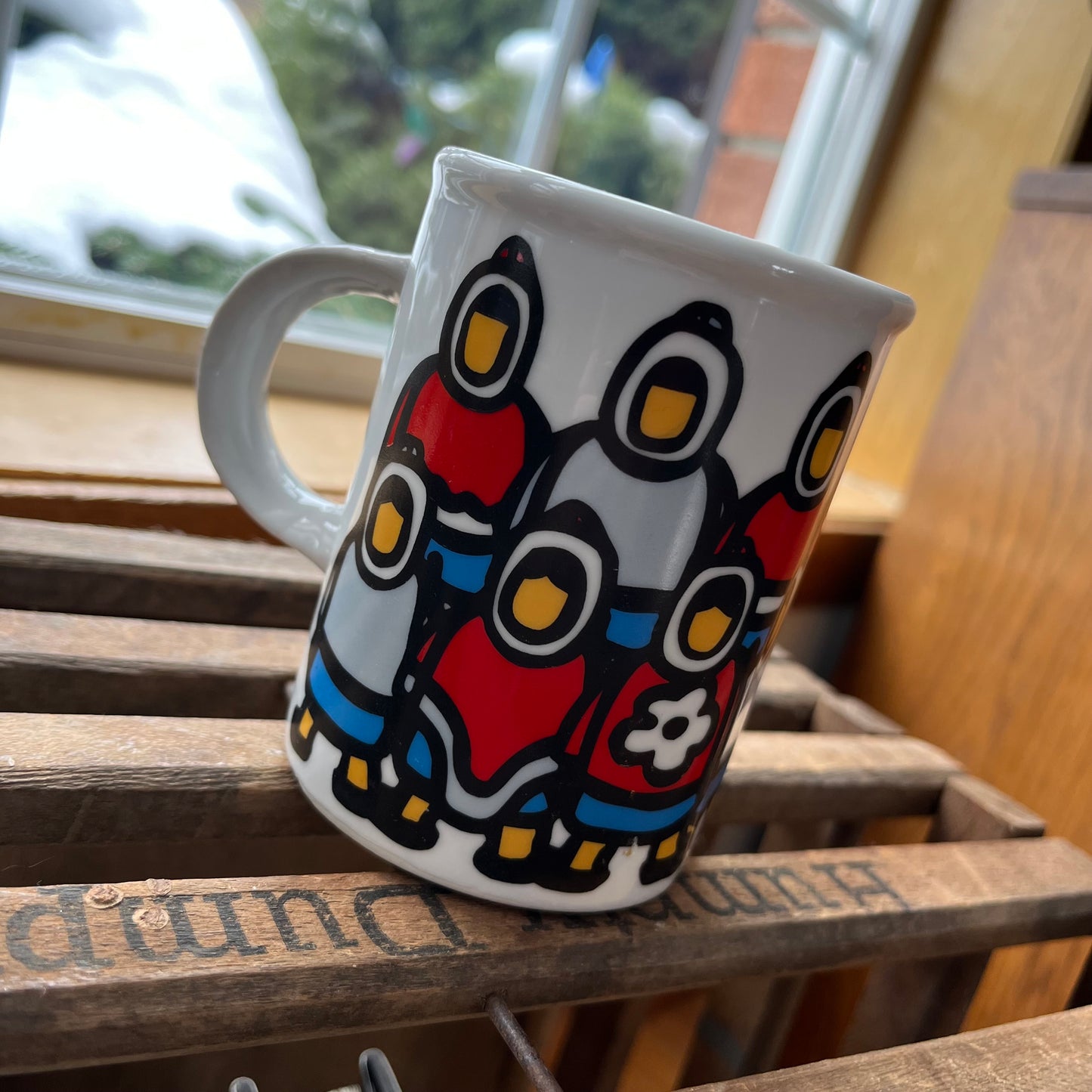 Vintage Mark Tetro Canada Inuit Graphic Mug