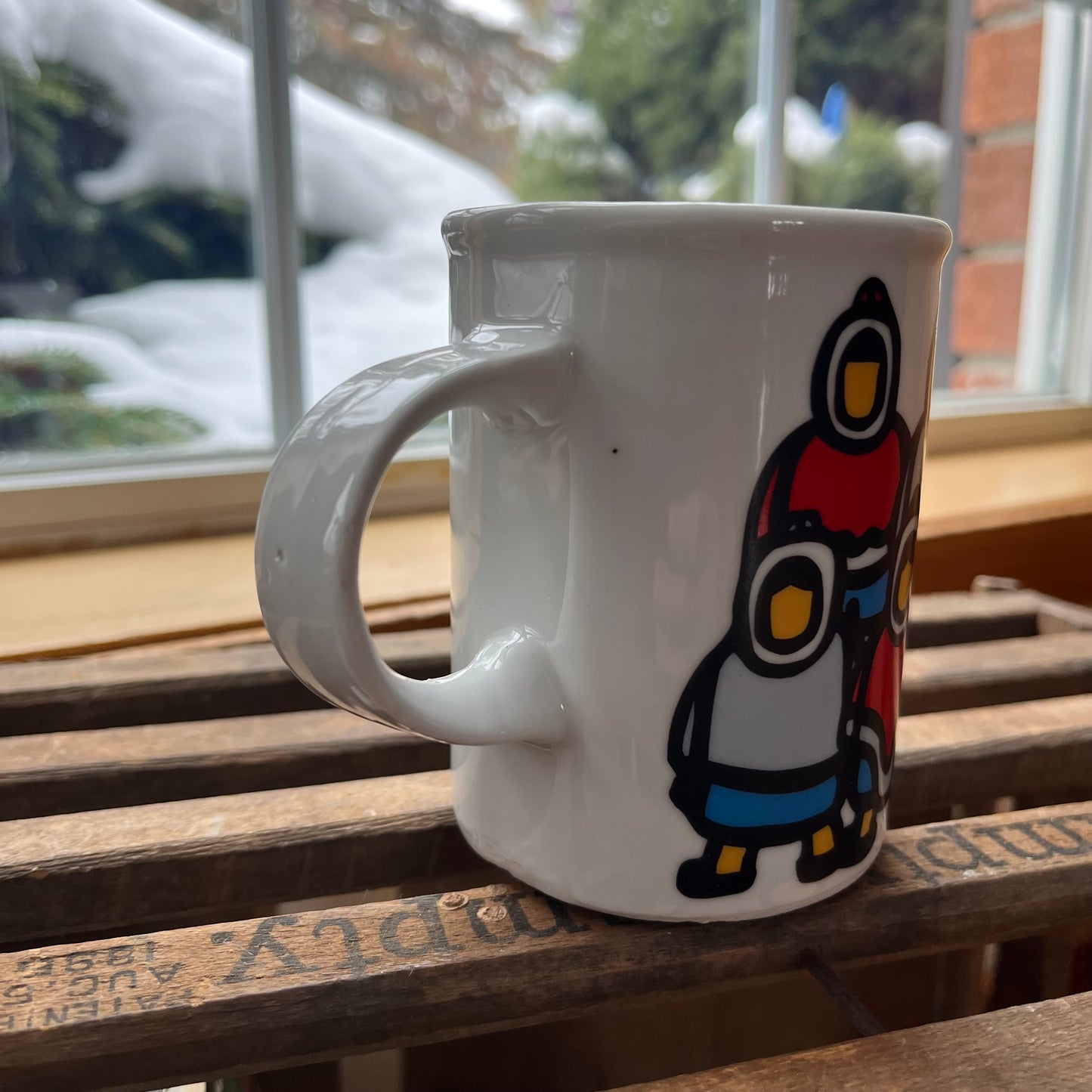 Vintage Mark Tetro Canada Inuit Graphic Mug