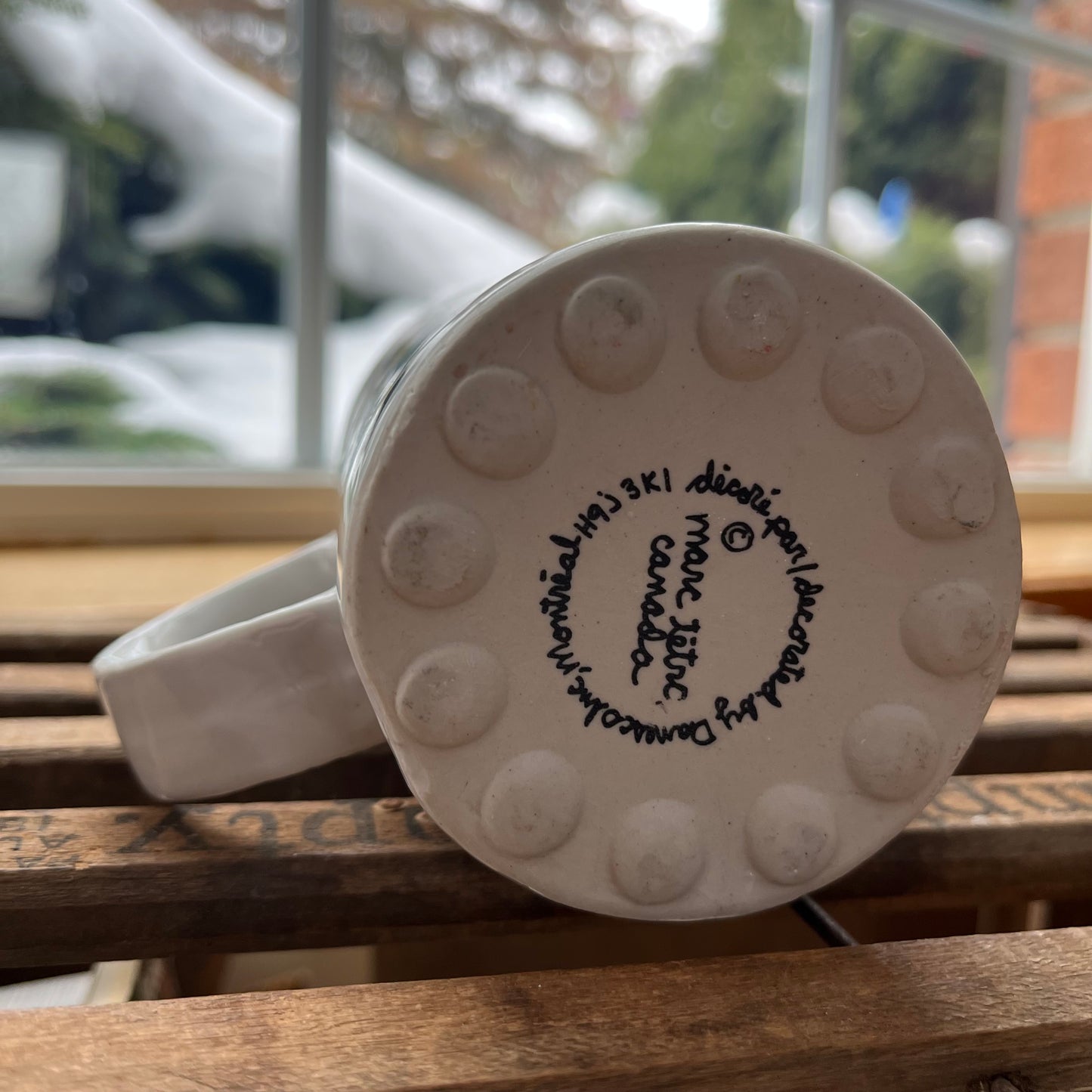 Vintage Mark Tetro Canada Inuit Graphic Mug