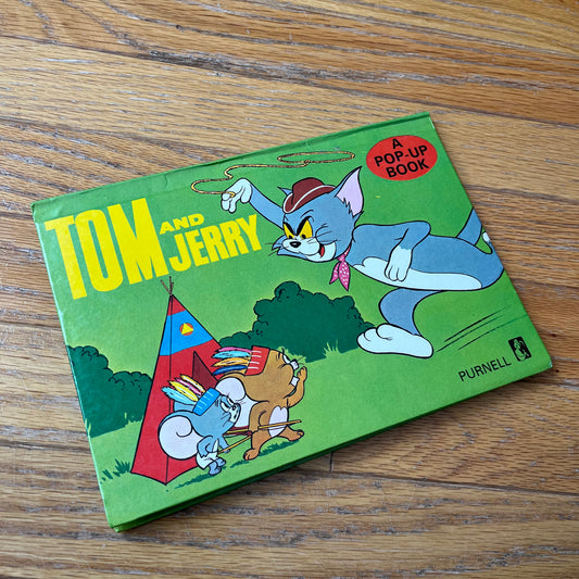 Vintage 1972 Tom and Jerry Pop Up Book