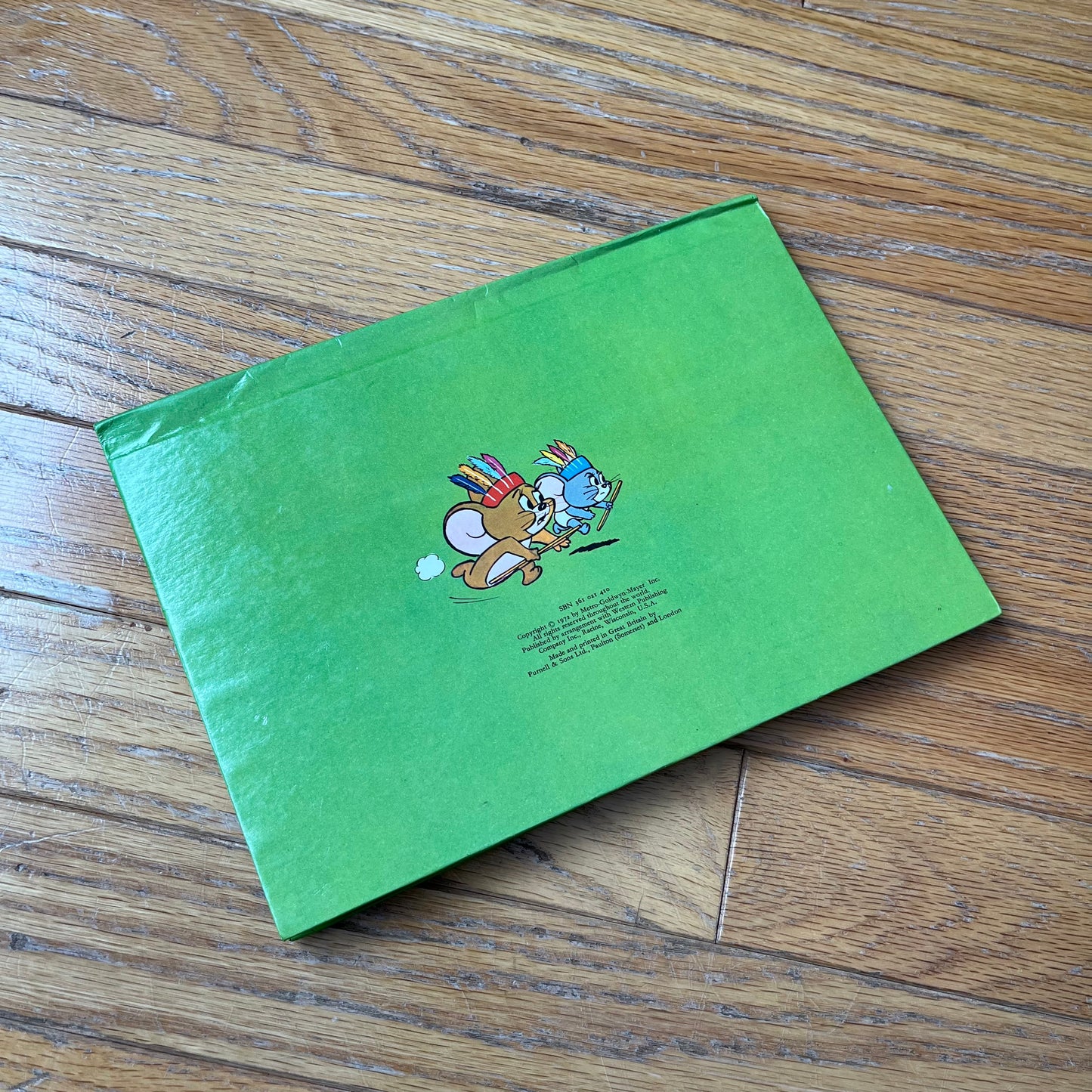 Vintage 1972 Tom and Jerry Pop Up Book