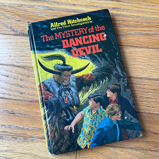 Vintage 1976 The Mystery of the Dancing Devil by Alfred Hitchcock