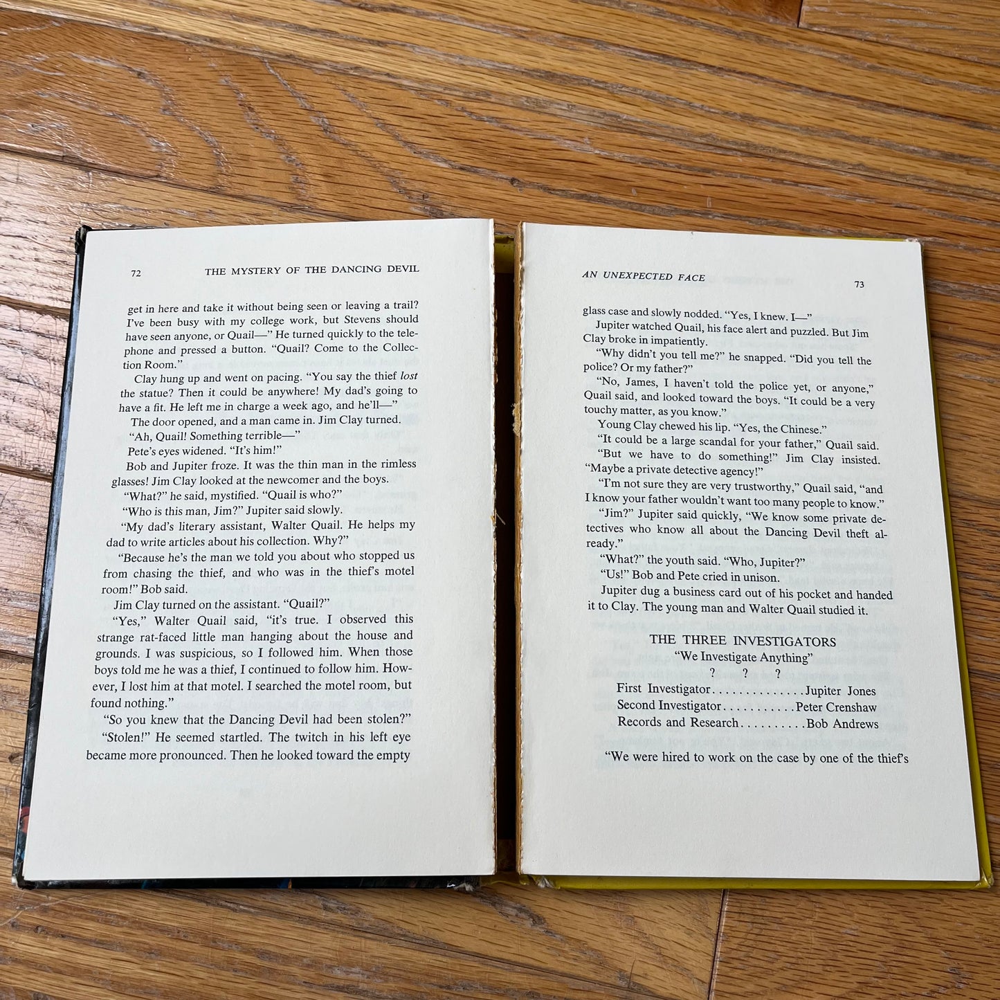 Vintage 1976 The Mystery of the Dancing Devil by Alfred Hitchcock