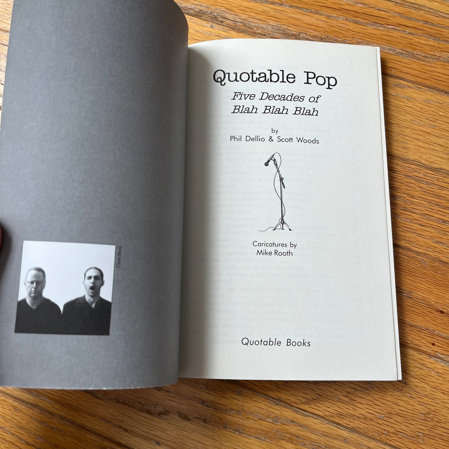 Vintage 2001 Quotable Pop by Phil Dellio and Scott Woods