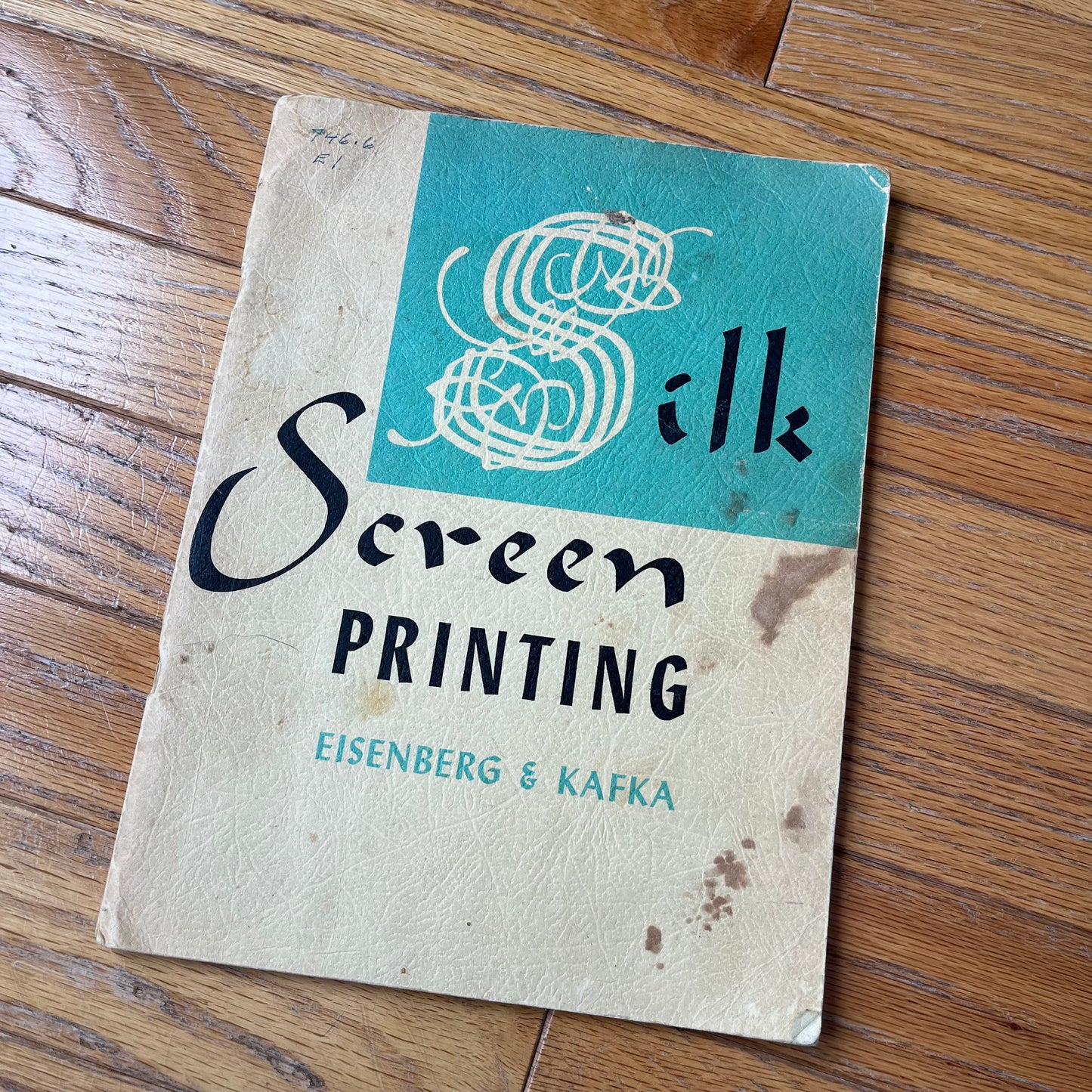 Vintage 1957 Silk Screen Printing by Eisenberg & Kafka
