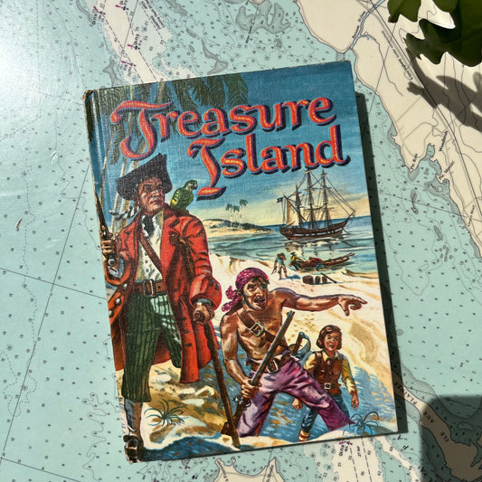 Vintage 1960 Treasure Island by Robert Louis Stevenson