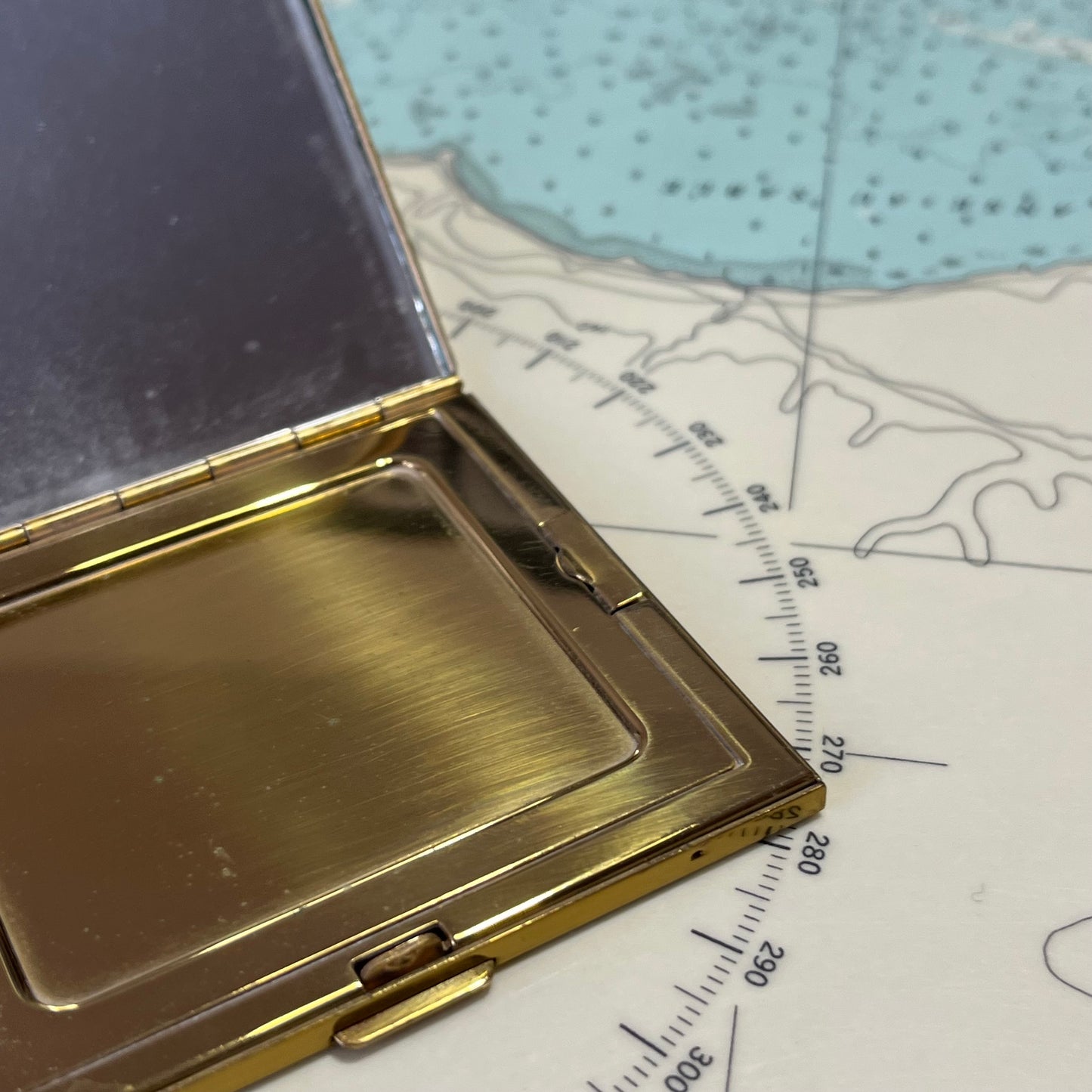 Vintage Mother of Pearl Compact