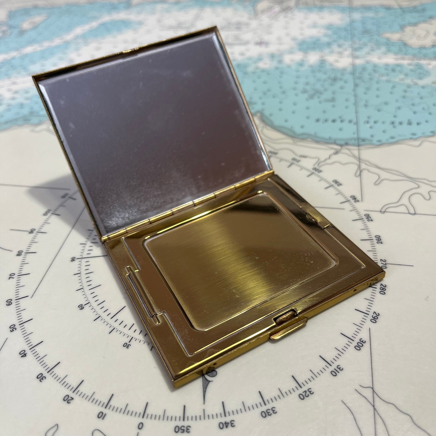 Vintage Mother of Pearl Compact